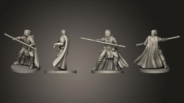 Military figurines (The Monk 12, STKW_13651) 3D models for cnc