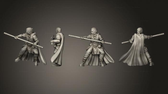 Military figurines (The Monk, STKW_13652) 3D models for cnc
