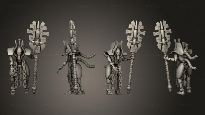 Military figurines (The Silent King v 3, STKW_13664) 3D models for cnc