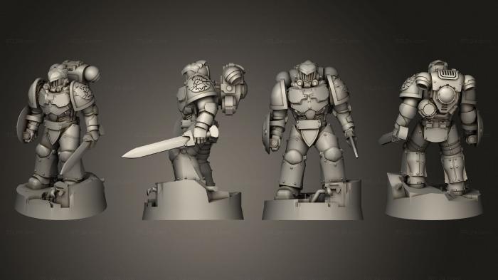 Military figurines (The Slayer, STKW_13666) 3D models for cnc