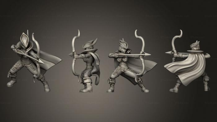 Military figurines (Thieves and Assassins Robin, STKW_13686) 3D models for cnc