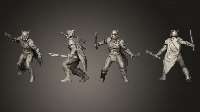 Military figurines (Thor Arena Thunder Fighter 03, STKW_13693) 3D models for cnc