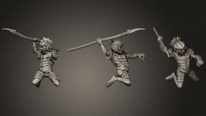 Military figurines (Lair of the Brood Mother, STKW_1370) 3D models for cnc