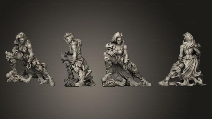 Military figurines (Throwback Xhia Ragerunner D1, STKW_13746) 3D models for cnc