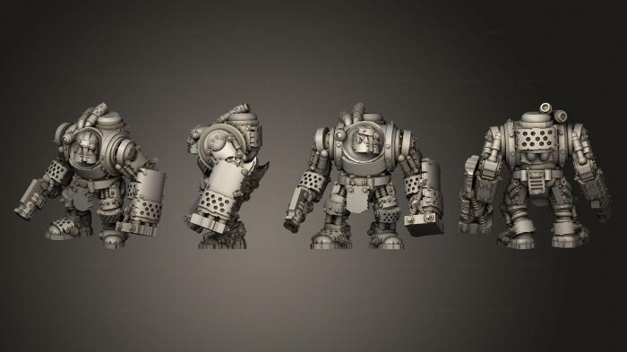 Military figurines (Tinbot Vet 03, STKW_13795) 3D models for cnc