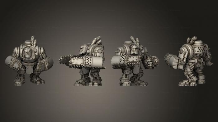 Military figurines (Tinbot Vet 04, STKW_13796) 3D models for cnc