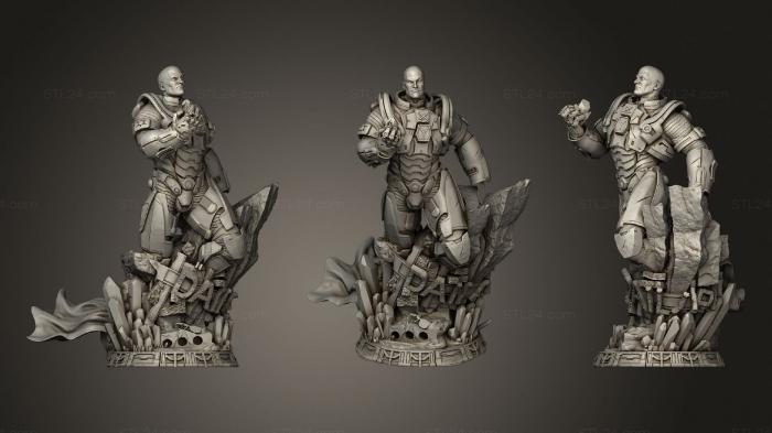 Military figurines (Lex Luthor Statue 460mm (One Piece), STKW_1380) 3D models for cnc
