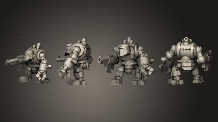 Military figurines (Tinbotz Gunner 05, STKW_13807) 3D models for cnc