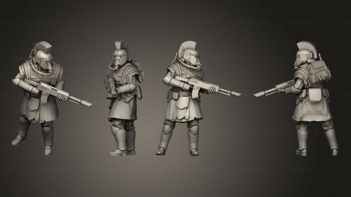 Military figurines (Triarii Hellgun 1 v 2, STKW_13857) 3D models for cnc