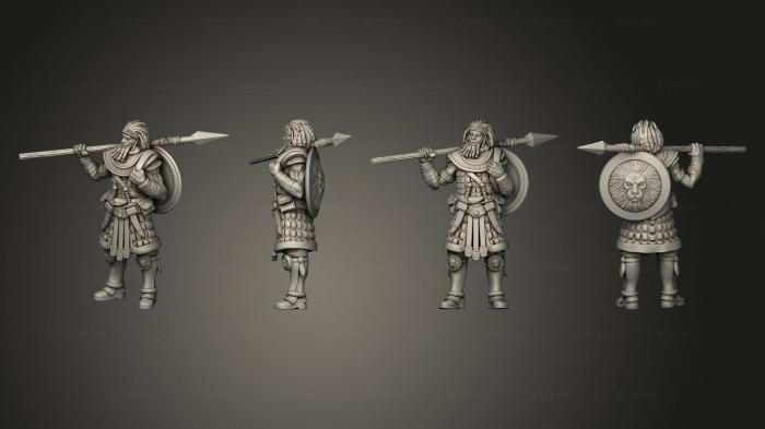 Military figurines (Tribe Guard, STKW_13869) 3D models for cnc
