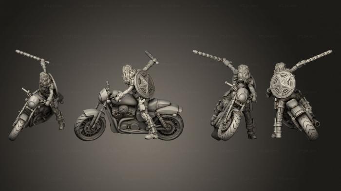 Military figurines (Trident Studio Black Scarlet, STKW_13877) 3D models for cnc