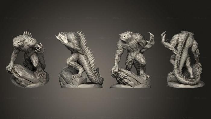 Military figurines (Troglodyte, STKW_13898) 3D models for cnc