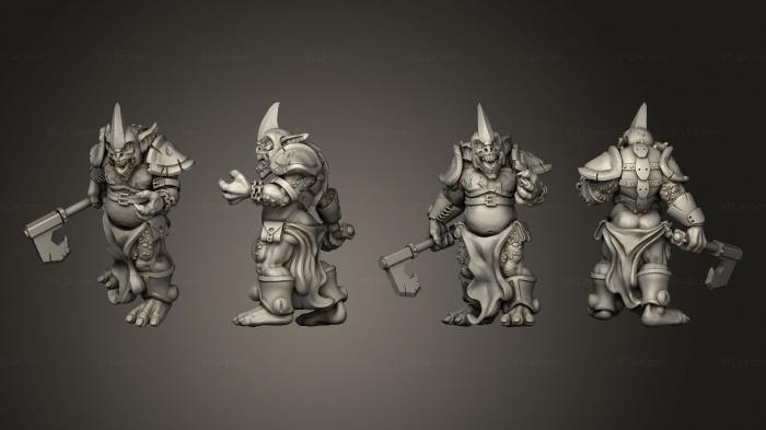 Military figurines (Troll Armored, STKW_13904) 3D models for cnc