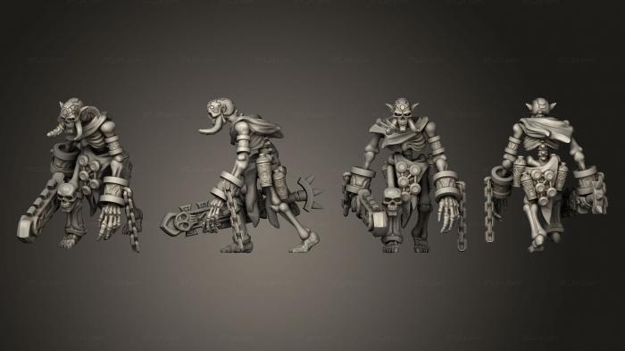 Military figurines (Troll Skeleton Large, STKW_13914) 3D models for cnc