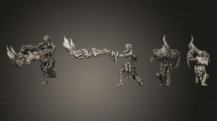 Military figurines (Troll Skeleton Magic Large, STKW_13915) 3D models for cnc