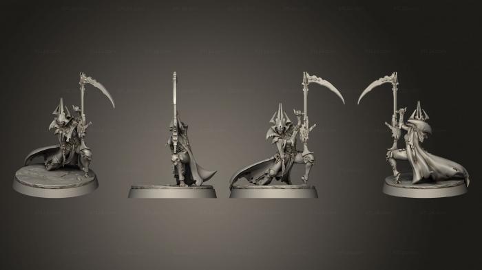 Military figurines (Ualiar Skull Dancer Eradicatrix, STKW_14011) 3D models for cnc