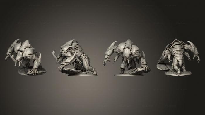 Military figurines (Umberhulk Lean, STKW_14048) 3D models for cnc