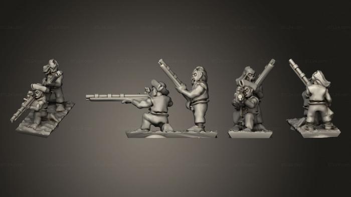 Undead Pirate Crew with Muskets Strip 3