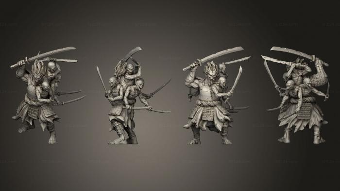 Military figurines (undead, STKW_14132) 3D models for cnc