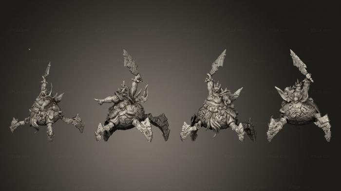 Military figurines (Uru Can Tribe Krogulk body, STKW_14216) 3D models for cnc