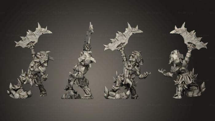 Military figurines (Uru Can Tribe Torrat, STKW_14223) 3D models for cnc