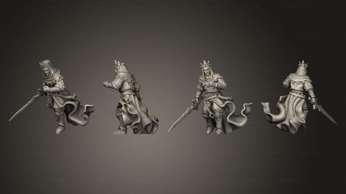 Military figurines (Vae Victi Zealots Of The Undercity Characters, STKW_14261) 3D models for cnc
