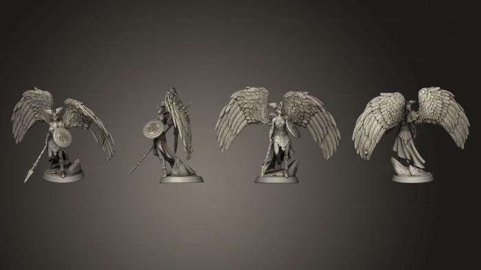 Military figurines (Valkyrie Base, STKW_14269) 3D models for cnc
