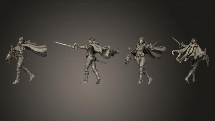 Military figurines (Vampire 2, STKW_14276) 3D models for cnc
