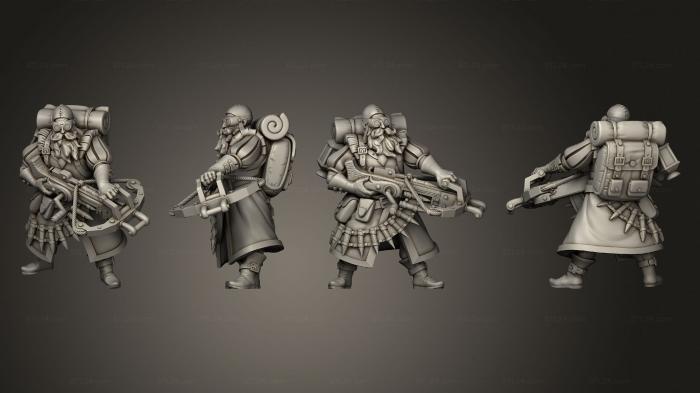 Military figurines (Vampire Hunters Gunther Rivoha, STKW_14288) 3D models for cnc
