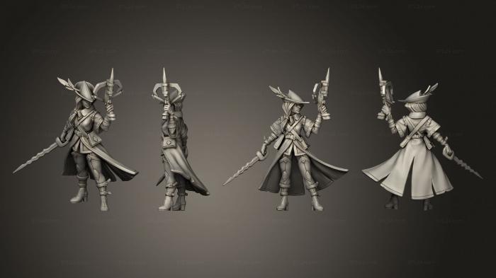 Military figurines (Vampire Hunters Hilde Robben, STKW_14289) 3D models for cnc