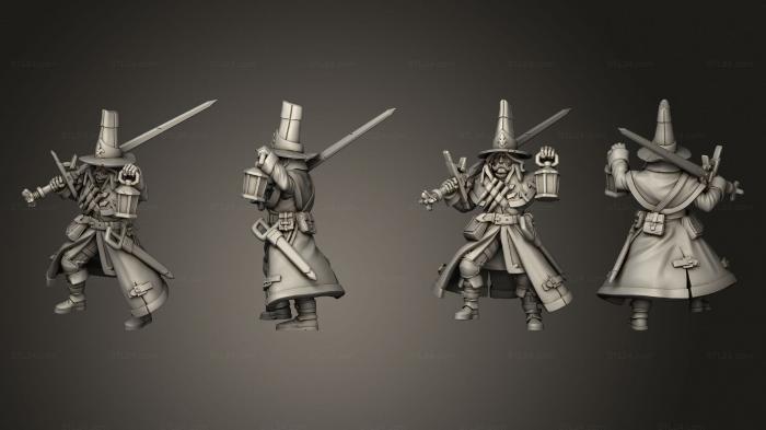 Military figurines (Vampire Hunters Hugo Braav, STKW_14290) 3D models for cnc