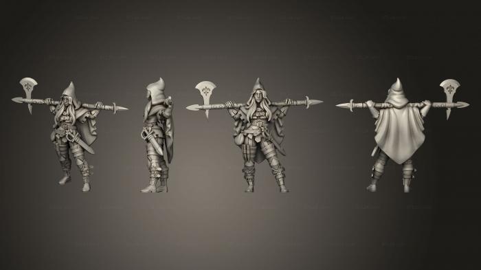 Military figurines (Vampire Hunters Rotkäppchen, STKW_14292) 3D models for cnc