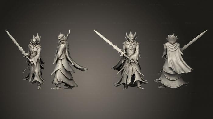Military figurines (Vampires Nosferatu Sword, STKW_14304) 3D models for cnc