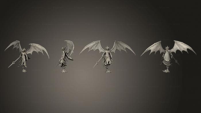 Military figurines (Vampires Nosferatu Wings, STKW_14305) 3D models for cnc