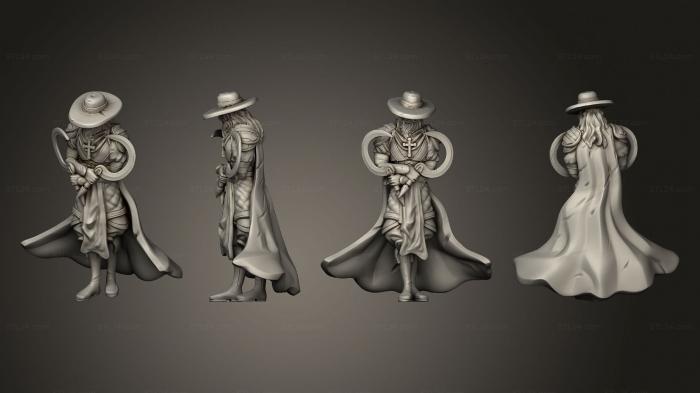 Military figurines (Van Helsing Intimidating, STKW_14315) 3D models for cnc