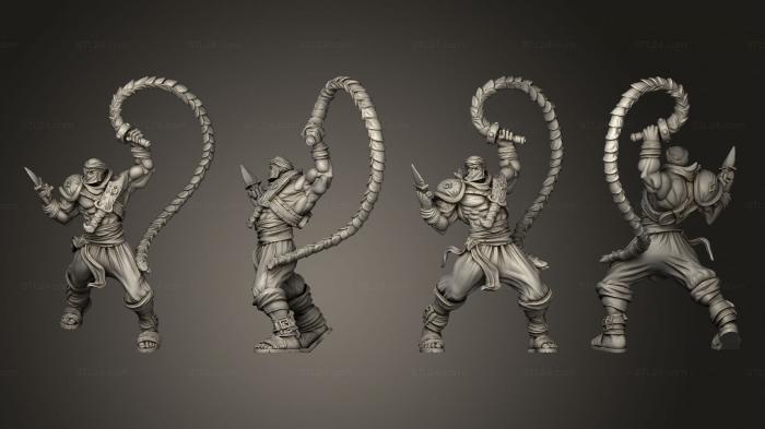 Military figurines (Verdant Foreman, STKW_14336) 3D models for cnc