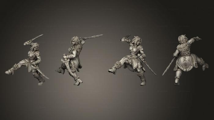 Military figurines (Verdant Rogue B, STKW_14338) 3D models for cnc