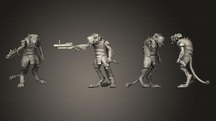 Military figurines (Vermin Gren V 1, STKW_14342) 3D models for cnc