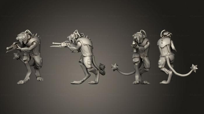 Military figurines (Vermin Rifle V 2, STKW_14354) 3D models for cnc