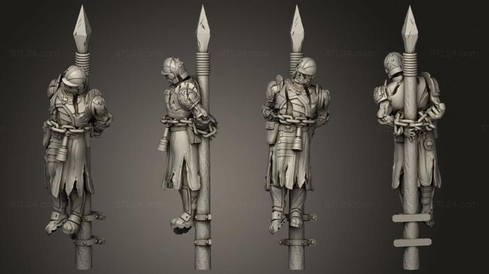 Military figurines (victim 07, STKW_14384) 3D models for cnc
