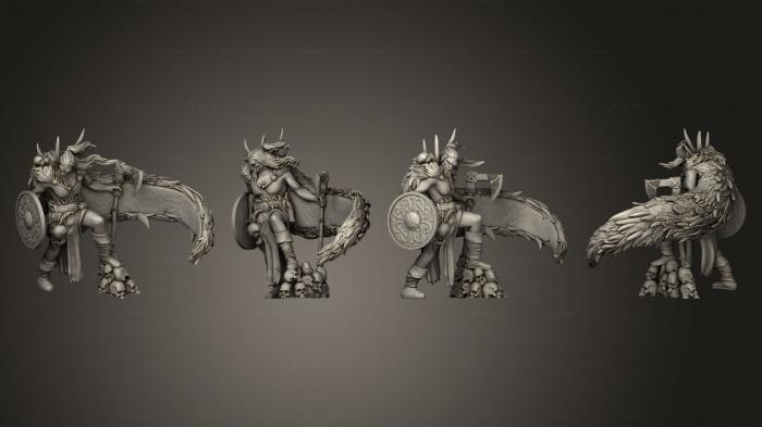 Military figurines (Vikings Gods and Heroes Viking warrior Boss, STKW_14439) 3D models for cnc
