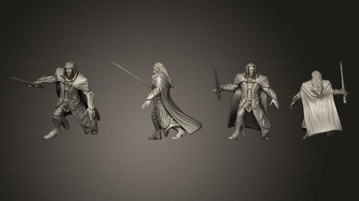 Military figurines (Viktor Vampire Lord 06, STKW_14445) 3D models for cnc