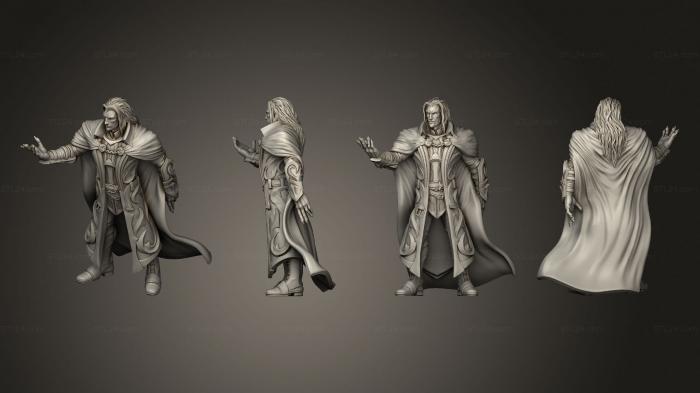 Military figurines (Viktor Vampire Lord 08, STKW_14447) 3D models for cnc