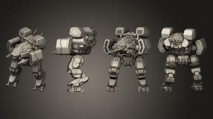 Military figurines (VKG 2 F 4, STKW_14461) 3D models for cnc