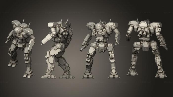 Military figurines (VL 5 T 4, STKW_14462) 3D models for cnc