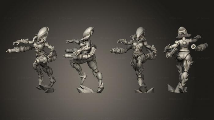 Military figurines (Void Climbers VC 1, STKW_14470) 3D models for cnc
