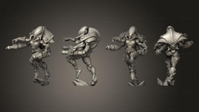 Military figurines (Void Climbers VC 2, STKW_14471) 3D models for cnc
