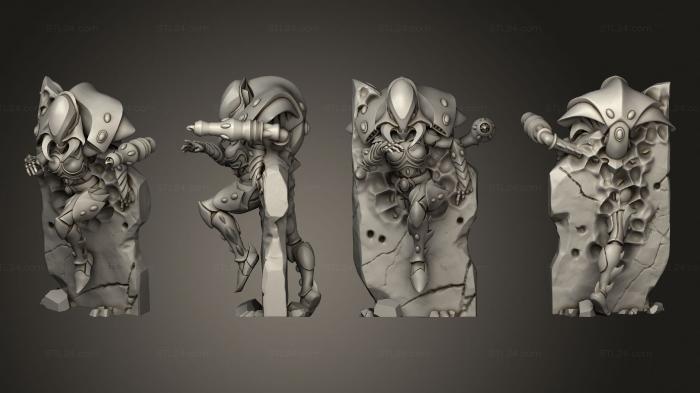 Military figurines (Void Climbers VC 3, STKW_14472) 3D models for cnc