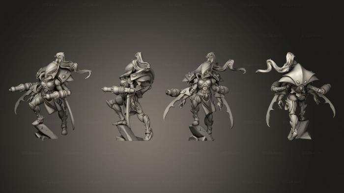 Military figurines (Void Climbers VC Leader, STKW_14474) 3D models for cnc