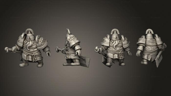 Military figurines (Voidflayer Guardian, STKW_14476) 3D models for cnc